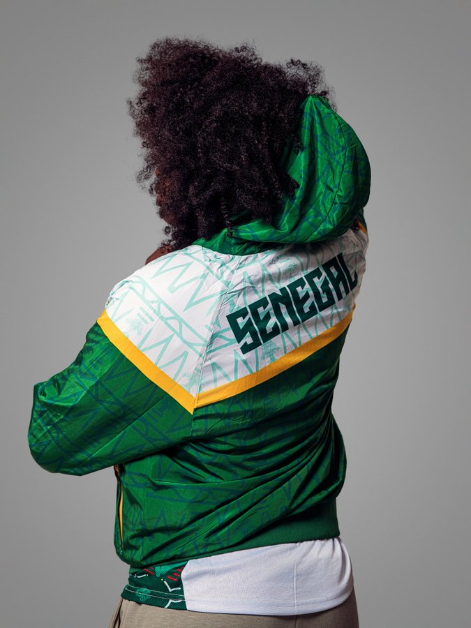 Dos du blouson Sénégal