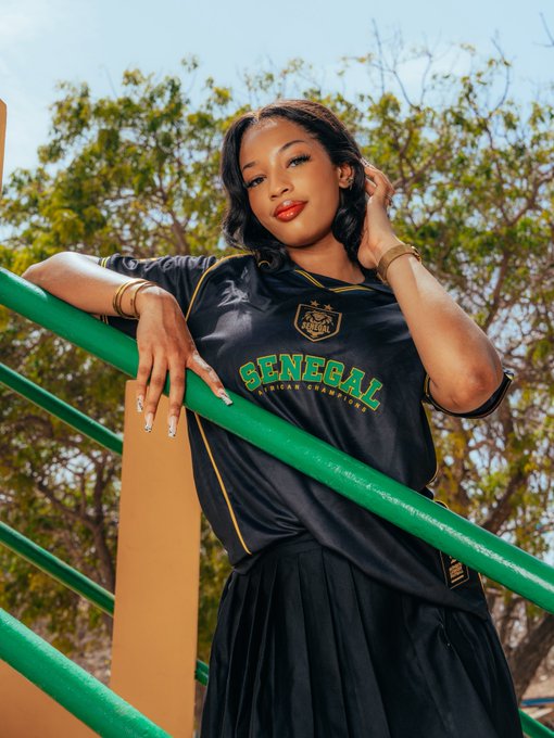 Maillot Sénégal Noir Lion